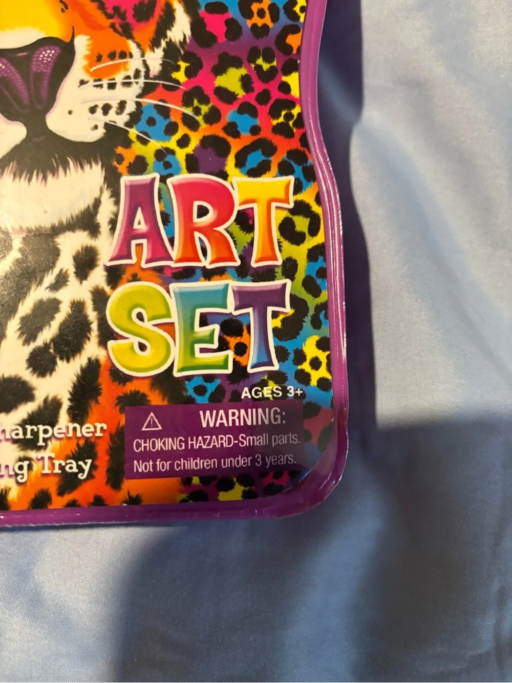 Lisa Frank Art Set Art Set Kids Crayon and Watercolor Kit - Multicolor Leopard D
